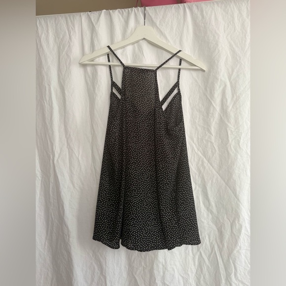 Anthropologie Ro & De flowy tank with black polka dots Size Small - Picture 8 of 12